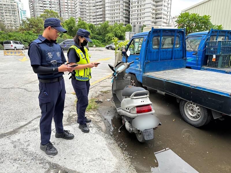 學姐我覺得這車怪怪的 實習生發揮電眼 尋獲2年前通報失竊機車