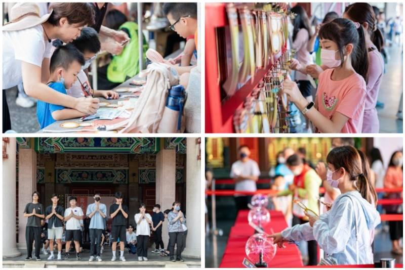 台中孔廟考生祈福許願    黃國榮祝大家心想事成