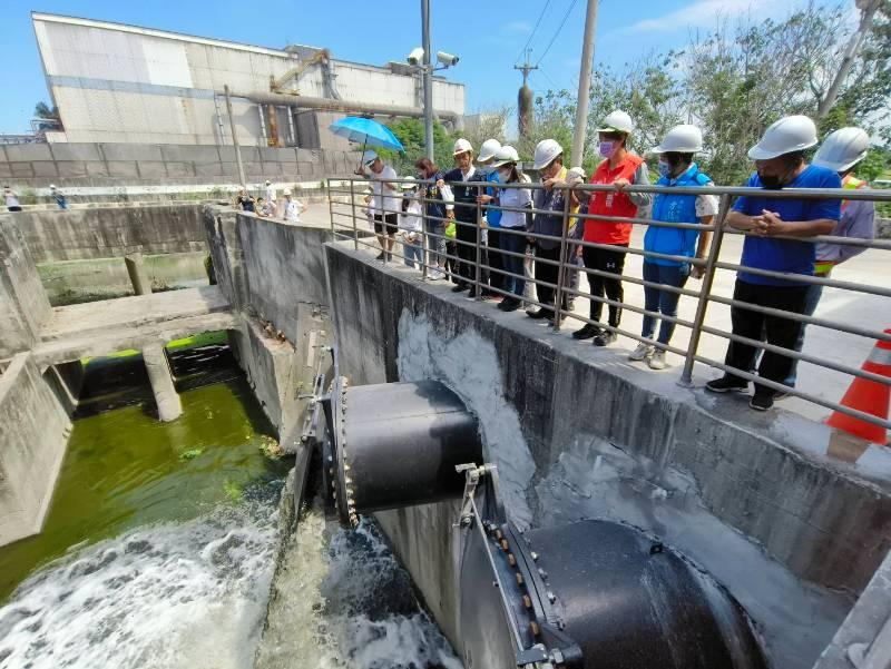 「潭底小抽水站機組更新工程」完工   林欽榮:抽水量提升有效防洪保護能力