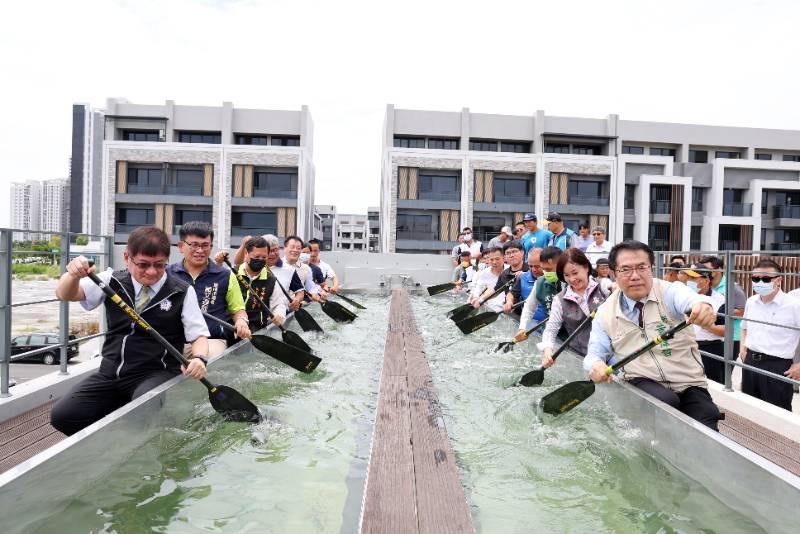 鑽石級綠建築 安南水上運動訓練中心19日啟用