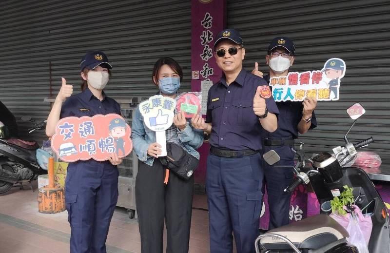 未禮讓行人 永康警宣導取締並行 新罰首日舉發16件