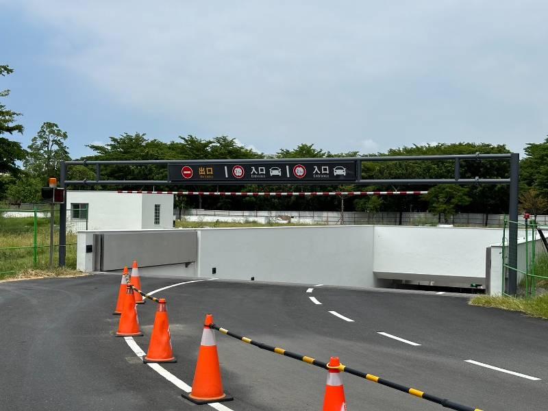 水萍塭公園地下停車場 10月1日起智慧停車更便利