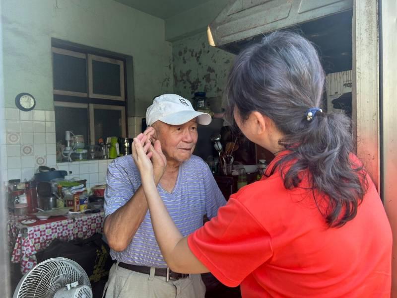 豪雨致災 嘉義榮服處關懷臨海榮民眷