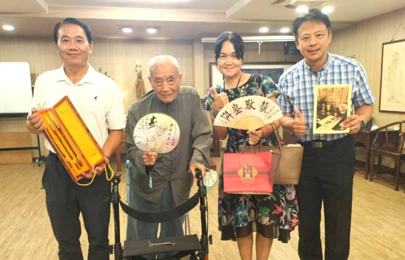 老兵姚雲龍 惜福感恩慶101歲嵩壽