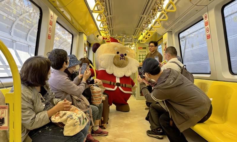 新北捷運推耶誕城板橋站限定進站音樂 祝耶誕快樂