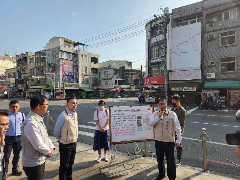 台南市2路段試辦不強制機車左轉成效良好  將擴大實施永康區大灣路、富強路一段