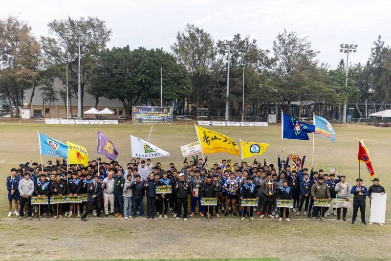 恭賀觀音高中勇奪首屆臺南市元坤盃國際青年七人制橄欖球邀請賽冠軍!