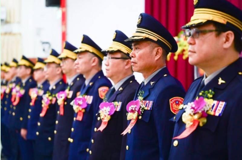 桃園市警察局9機關人員聯合交接典禮  張善政：期勉桃園治安更上一層樓