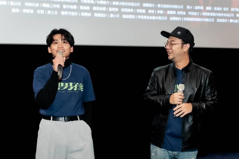 電影《壞男孩》台中特映 新銳導演游智涵讚台中拍片「好所在」 