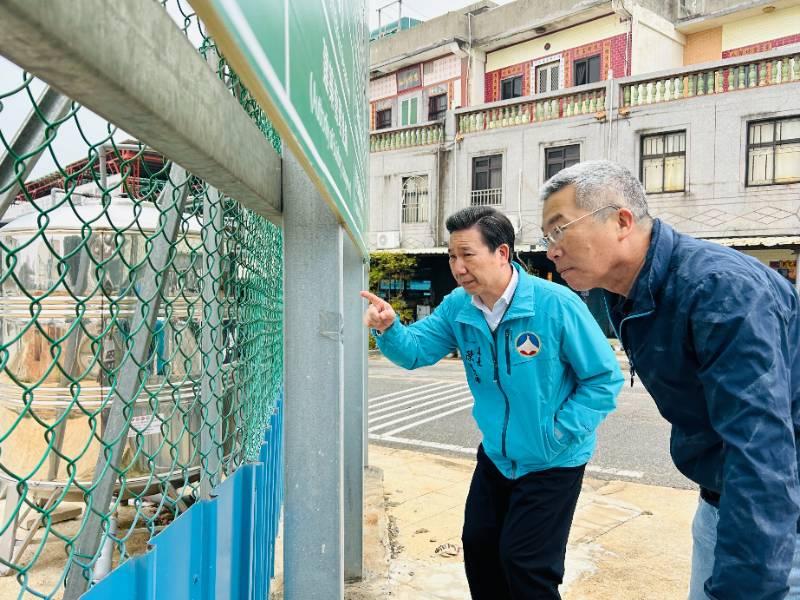 金門沙小旁臨時停車場啟用 解決沙美停車需求