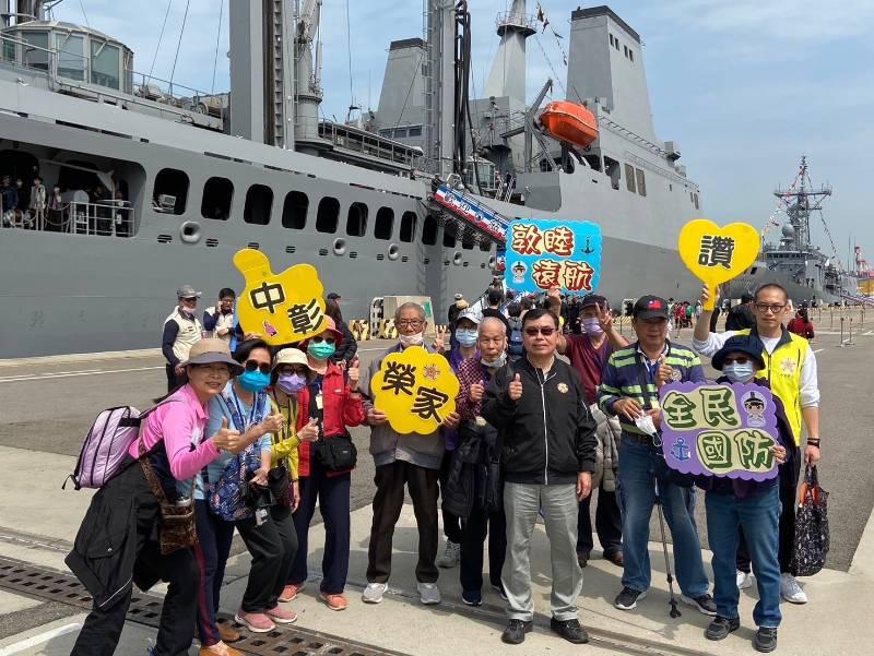 中彰榮家參訪敦睦艦隊 住民長輩以實際行動支持全民國防