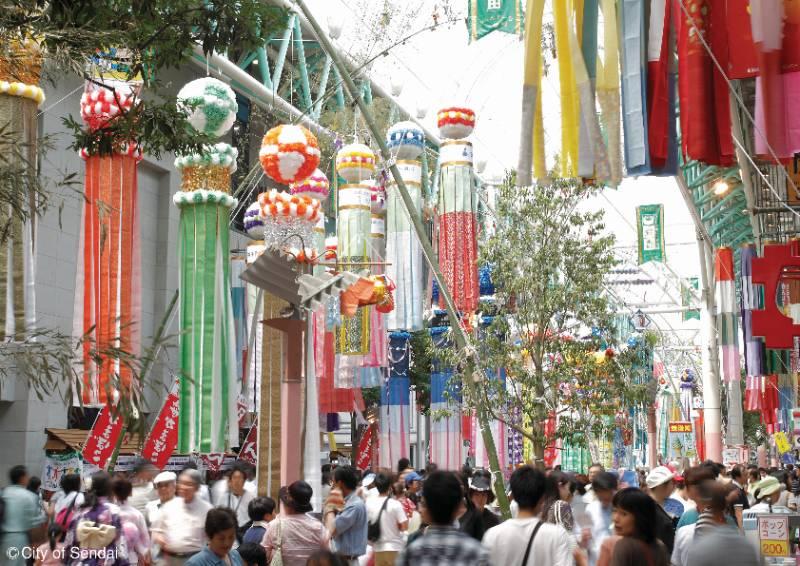 愛國婦人會館展出仙台七夕祭彩球  黃偉哲邀民眾感受友誼市文化