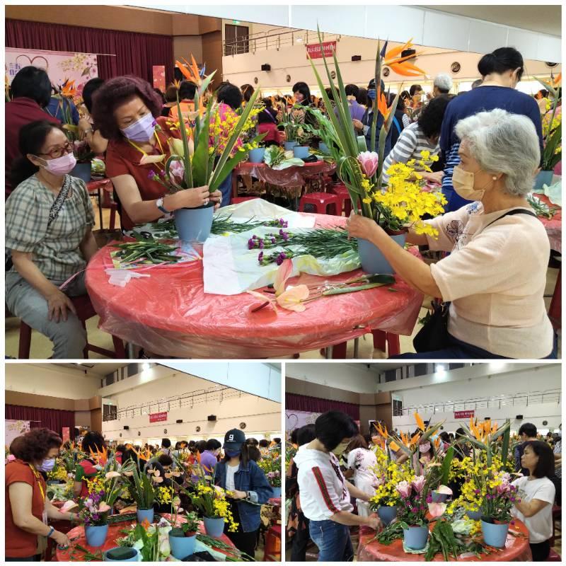 行銷在地花卉！  中市農業局推廣社區花藝活動迎接溫馨5月