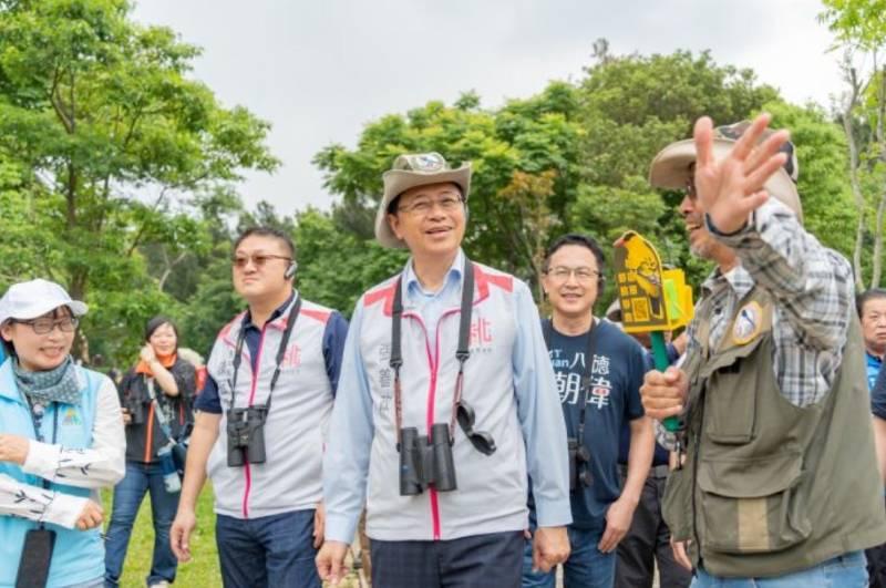 張善政市長視察大湳森林公園生態保育 邀市民體驗復育成果