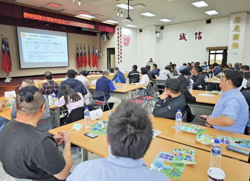 台電新竹區處用電大戶座談會　說明調整後新電價並分享案例傳授有效用電助企業節省電費支出