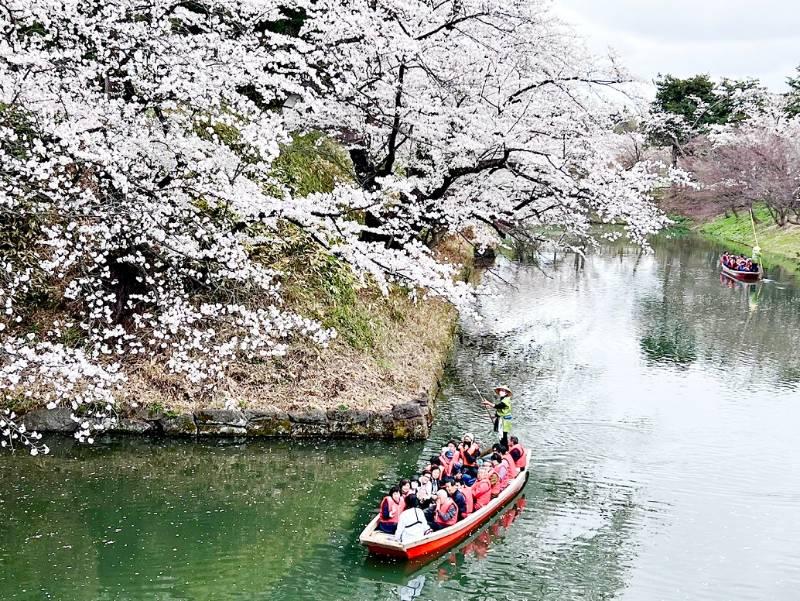 日本青森縣弘前市櫻花祭開幕活動 宣傳臺南400促進城市交流與國際觀光推廣