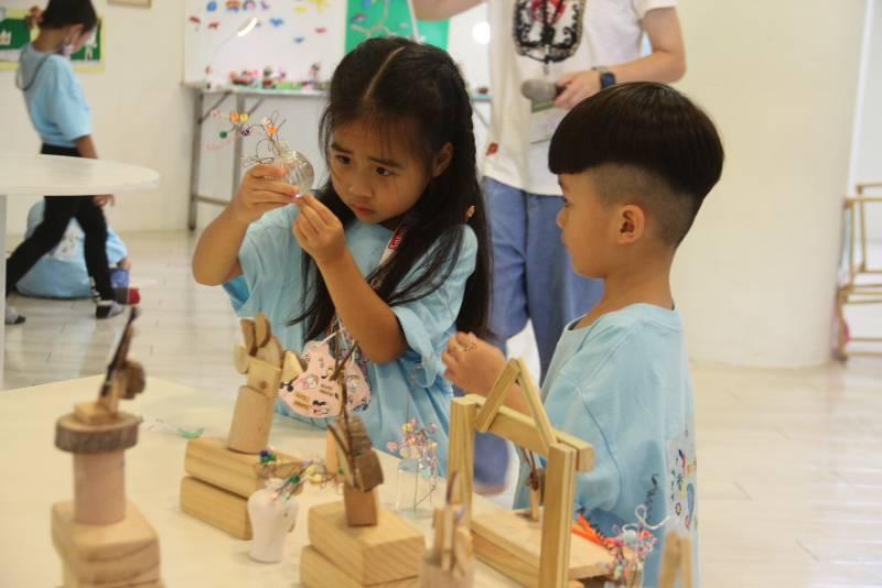 新北金美國小附設幼兒園攜手朱銘美術館 培養美學超能力