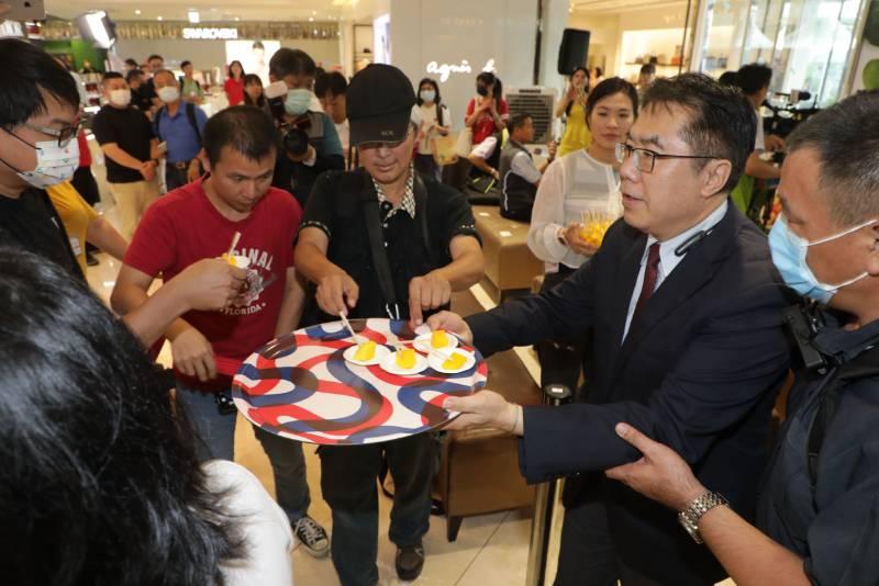 臺南最優芒果新鮮直送  黃偉哲快閃桃園分享不藏私