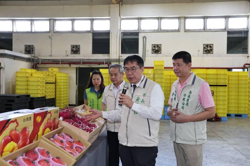 臺南市長黃偉哲視察玉井蒸熱廠作業