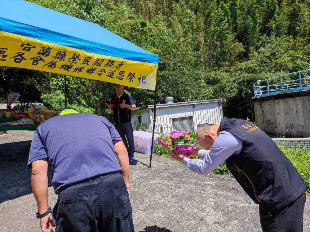 中橫宜蘭支線秋祭 宜蘭榮服處追思緬懷殉職榮民奉獻