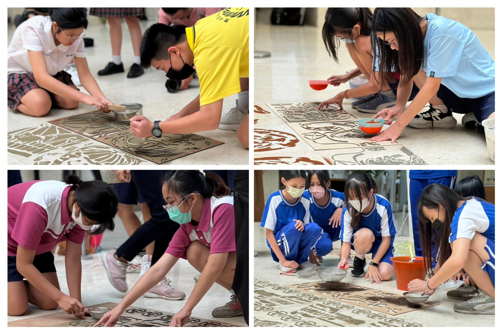  「走」入藝術品的五感體驗   中市大墩中心巨型泥毯轉成永續藝術紀錄