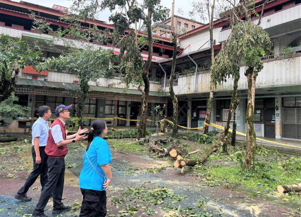 新北市各校全力投入校園災損復原 保障師生安全