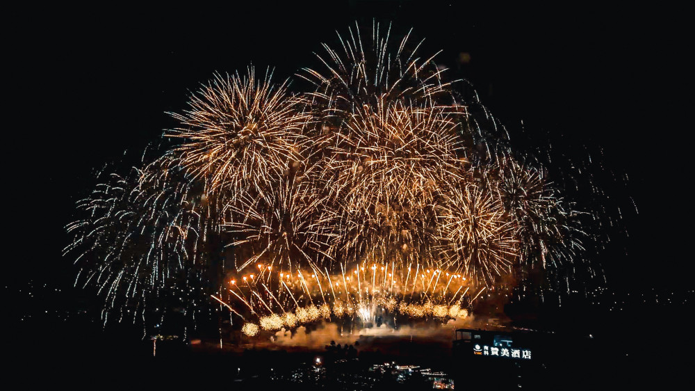 臺南跨年煙火在贊美 401秒高空煙火秀×草地市集免費入場