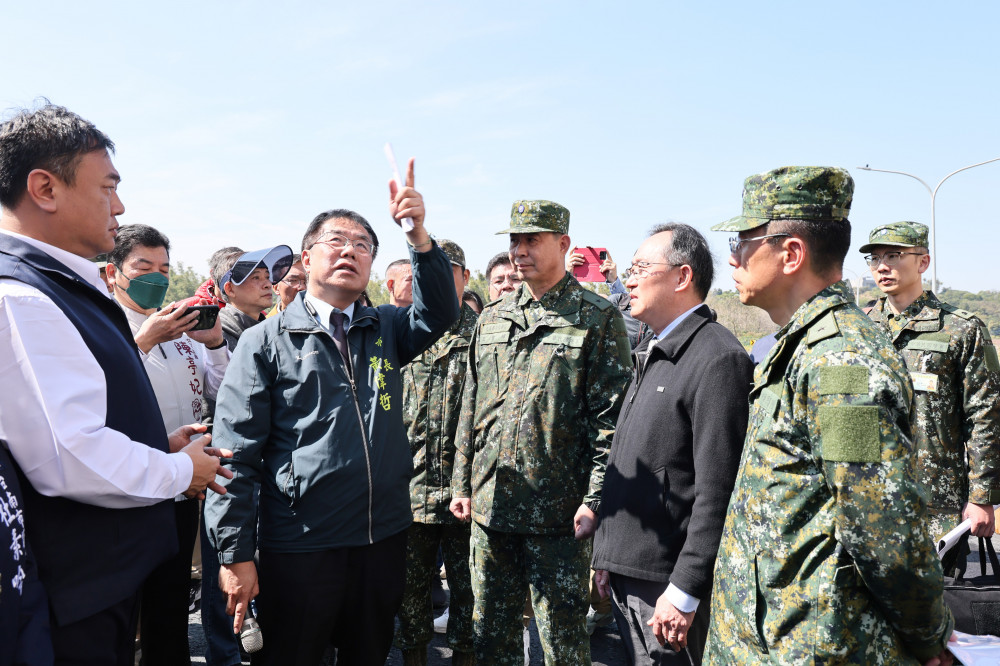 永康砲校遷關廟預計年底前完成 黃偉哲視察關廟營區盼同步助益永康及關廟發展