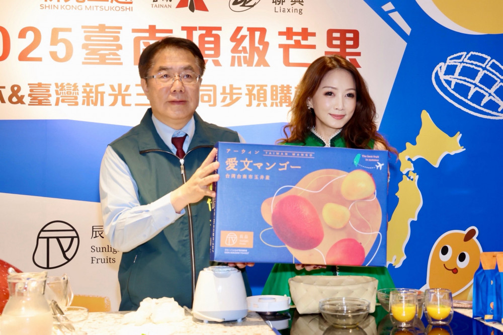 台南頂級芒果暢銷日本，新光三越助力直送
