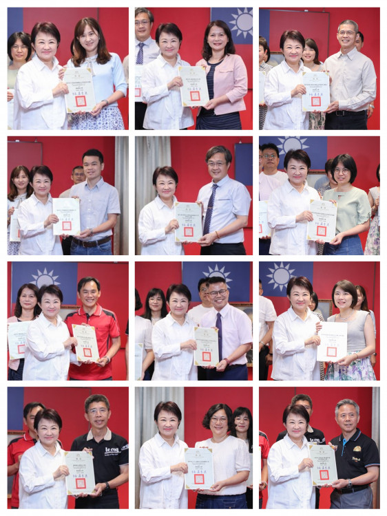 4度蟬聯全國第一！台中「閱讀教育績優」榮獲15大獎 盧秀燕親自頒獎表揚