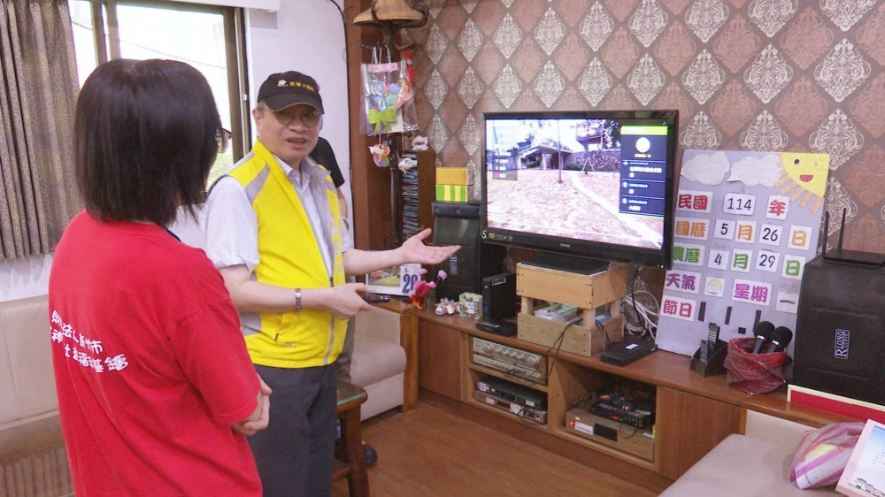 振道慨捐2萬助秋霖園搬新家　在家就能走步道凱擘互動健走服務樂趣多