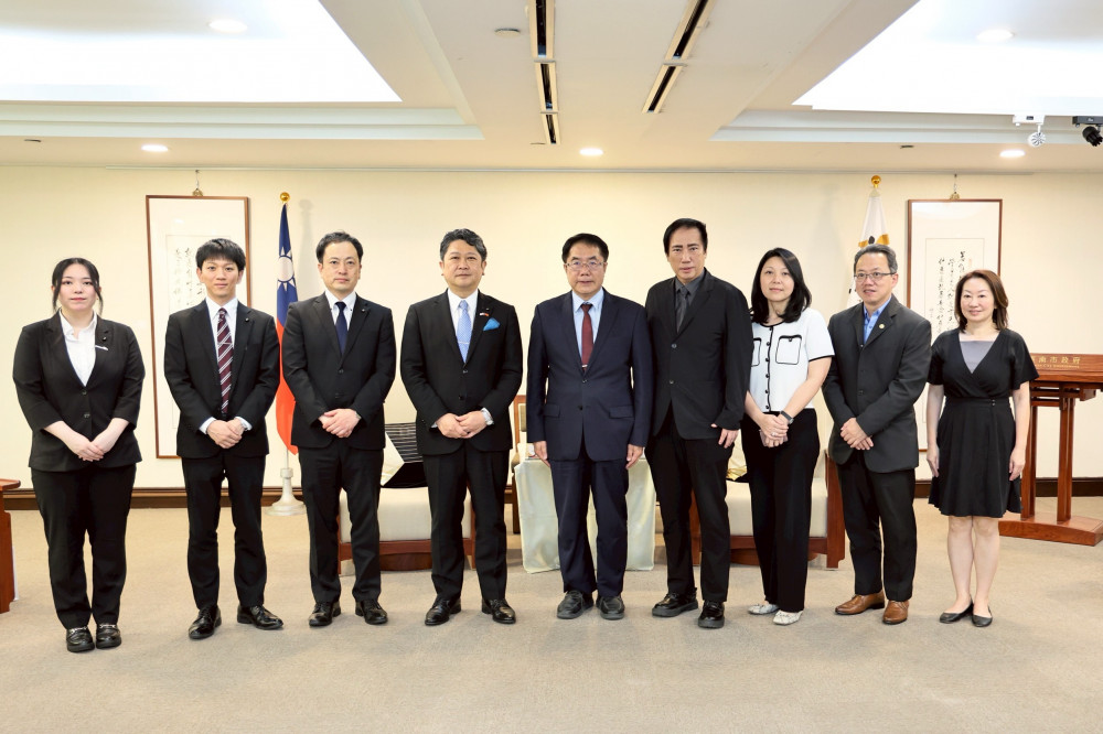 金澤市長村山卓拜會臺南市長黃偉哲  盼延續兩市情誼深化交流