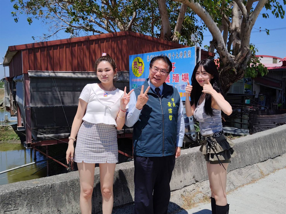南韓女星尹到怡台南品嚐台灣鯛　與黃偉哲共煮家常菜
