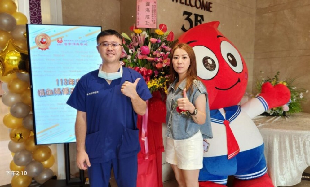 台中捐血中心113年度績優表揚大會5/8登場   向熱血英雄表達最高敬意
