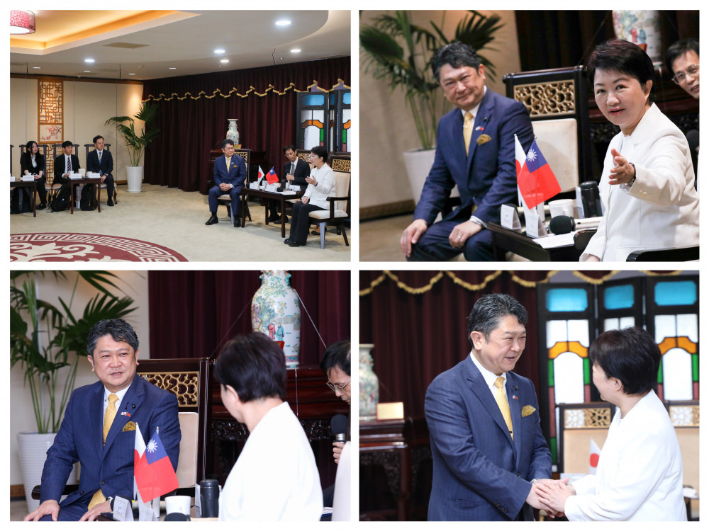 中市城市外交再＋1！日本金澤市長村山卓蒞府拜會   盧秀燕肯定共同拓展國際對話廣深度