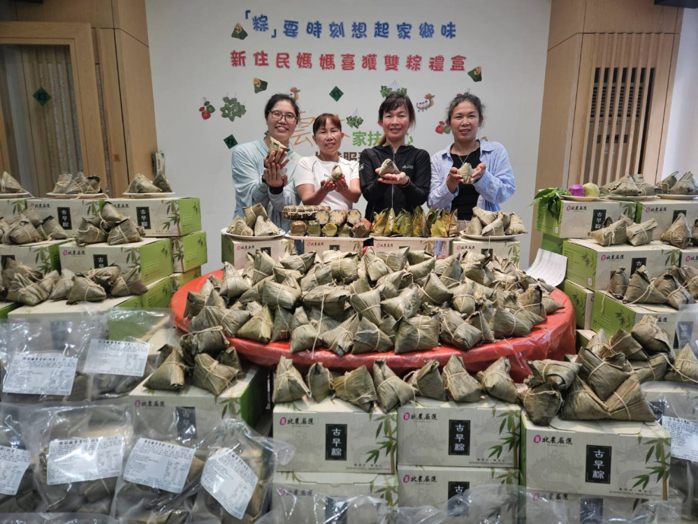 端節前「粽」要想起家鄉味 雲林家扶新住民媽媽吃出鄉愁
