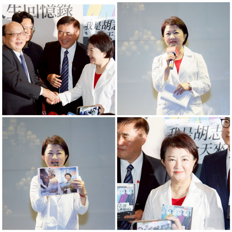 風采依舊！胡志強新書會台中場  盧秀燕出席   盛讚市政典範與城市榮光