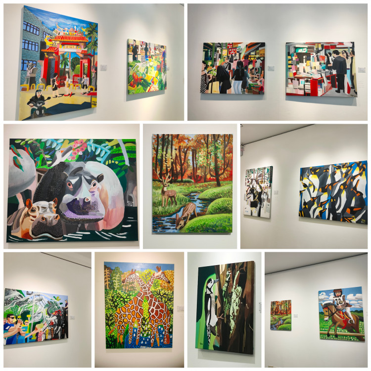  以色彩低語日常風景——呂淯銨個展「日常‧旁白」光之藝廊登場