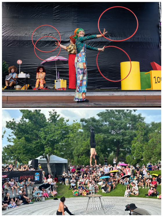 帝國糖廠華麗變身奇幻馬戲舞台 臺中夏日馬戲節首日數萬人同歡