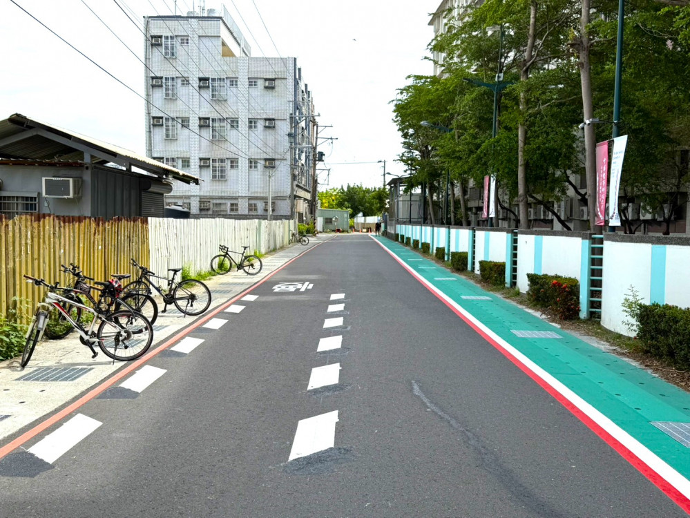 落實臺南市學生通學安全守護專案    校園道路標線優化