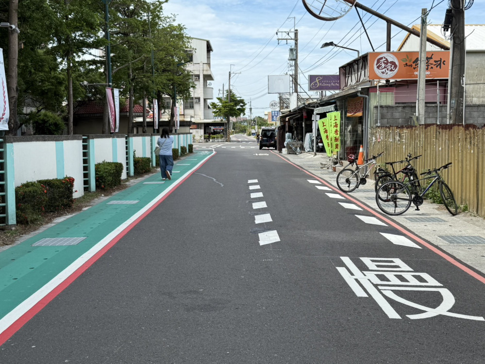 落實臺南市學生通學安全守護專案    校園道路標線優化