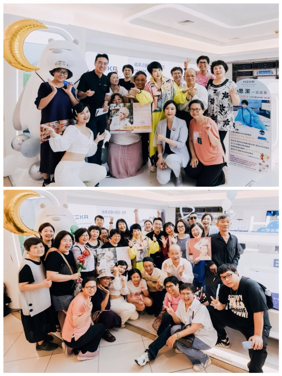 AI 智能睡眠美學 × HEKA 陪你一夜安睡    一日店長周思潔現身台中廣三 SOGO   體驗智慧床墊科技魅力