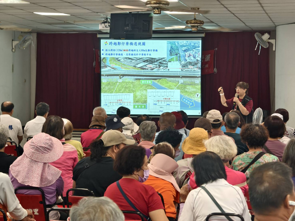 台南工務局闡明北外環工程路線方案 公聽會解疑釋惑