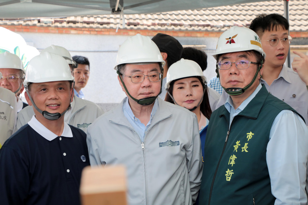 行政院長卓榮泰南下督導台南風災復原 聚焦人力調度與通訊搶修