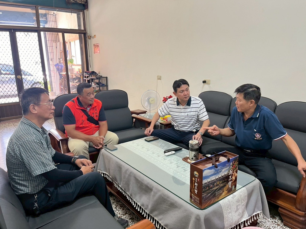 彰化榮服處拜會領士班校友協會 關懷因公傷殘榮民
