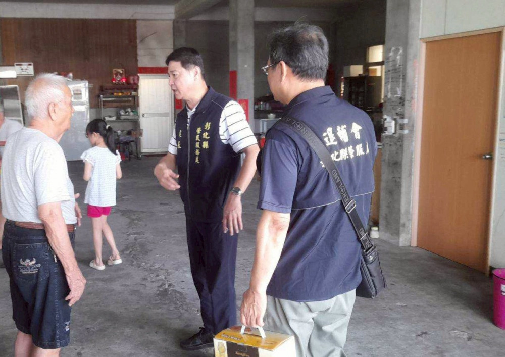 彰化榮服處拜會領士班校友協會 關懷因公傷殘榮民