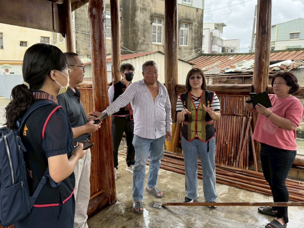 丹娜絲致台南原住民族群受災 市府慰問並推進復原