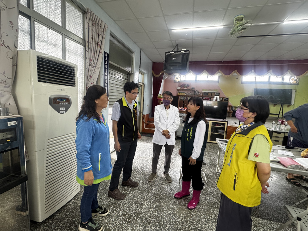 臺南市後壁區淹水 衛生局啟動行動關懷確保災民健康