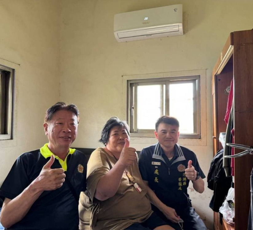 余熙明率澎湖榮服處團隊 感謝澎湖科大造福榮民眷