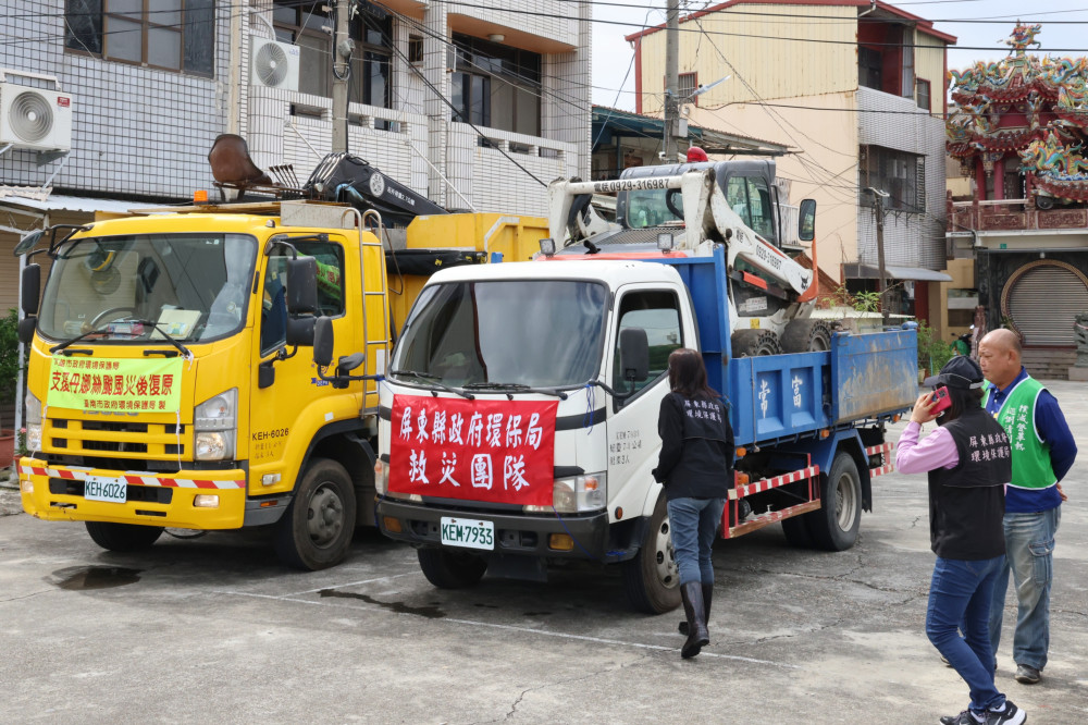 台南災後重建：黃偉哲慰勞跨縣市支援隊，肯定其重要貢獻